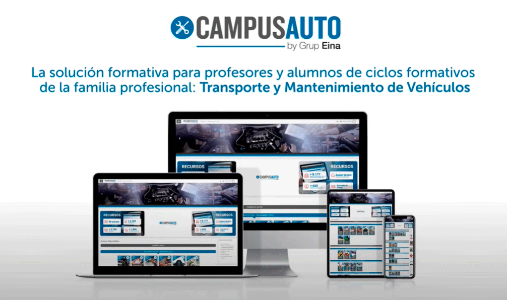 Campus-auto: la solución formativa para la Formación Profesional de automoción