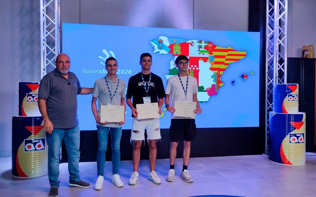 ¡Los ganadores de WorldSpainSkills 2026 nos visitan!
